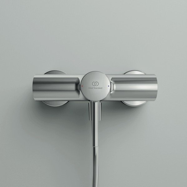 Sprchová nástenná batéria v lesklo striebornej farbe Ceraline – Ideal Standard-image-2