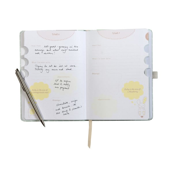 Denník pre tehotné mamičky Pregnancy Journal-image-3