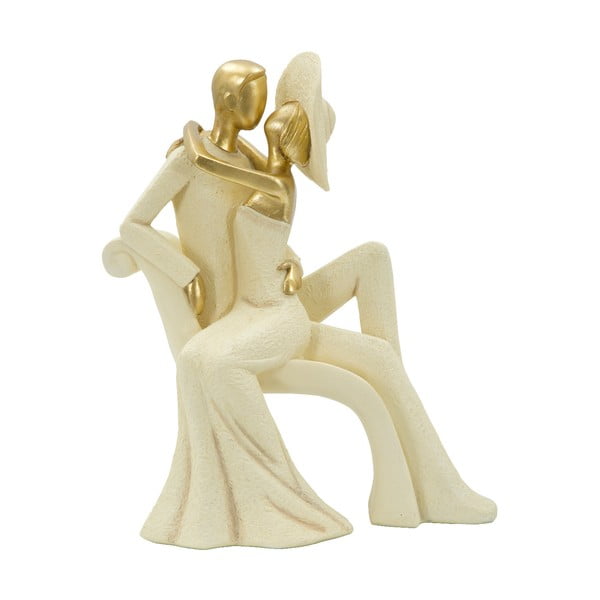 Dekoratívna soška s detailmi v zlatej farbe Mauro Ferretti coppia