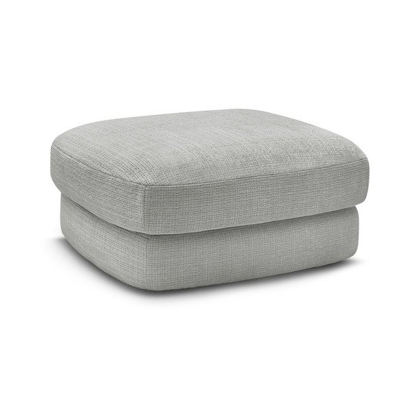 Svetlosivá ženilková podnožka Leonore – Bobochic Paris