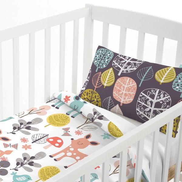 Detské bavlnené obliečky Moshi Moshi Woodland, 115 × 145 cm-image-1