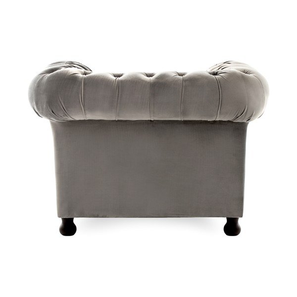 Sivé kreslo Vivonita Chesterfield-image-4