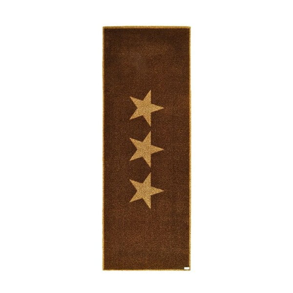 Rohožka Zala Living Stars Brown, 67 × 180 cm