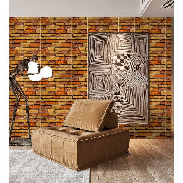Samolepiace panely v súprave na stenu 6 ks 30x60 cm Brick Wall – SP TREND-image-3