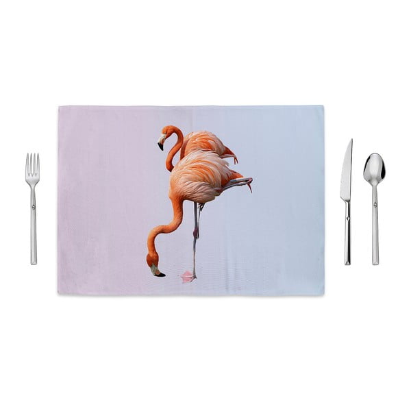 Prestieranie Home de Bleu Flamingos, 35 x 49 cm