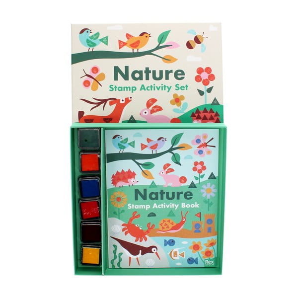 Kreatívna súprava Stamp Activity Set Nature – Rex London-image-2