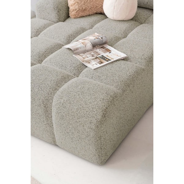 Svetlohnedá rozkladacia modulárna rohová pohovka s úložným priestorom (ľavý roh) Lulu – Miuform-image-4