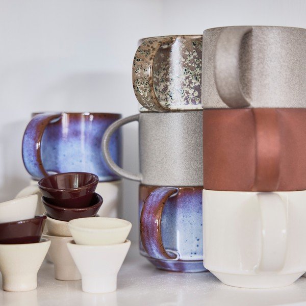 Modré hrnčeky v súprave 2 ks terakota Yuka – OYOY Living Design-image-1