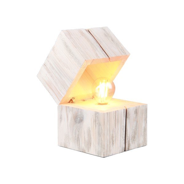 Biela stolová lampa (výška 16 cm) Treasure – Trio-image-3