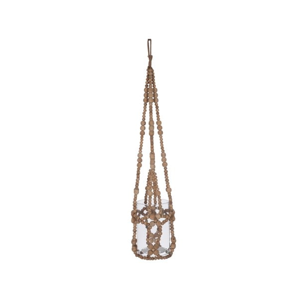 Závesný lampáš Beads, 12x63 cm