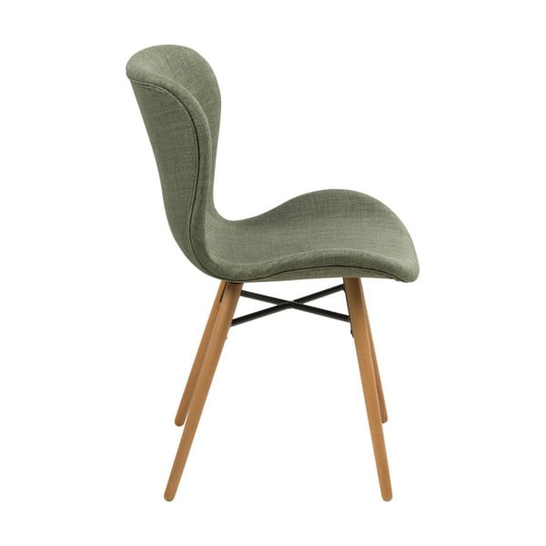 Sada 2 zelených jedálenských stoličiek Actona Batilda-image-1