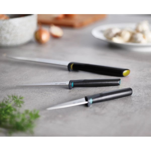 Súprava nožov z nehrdzavejúcej ocele s krytom 3 ks Elevate – Joseph Joseph-image-1