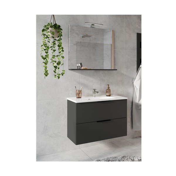 Antracitovosivá kúpeľňová zostava Crandon – Germania-image-2