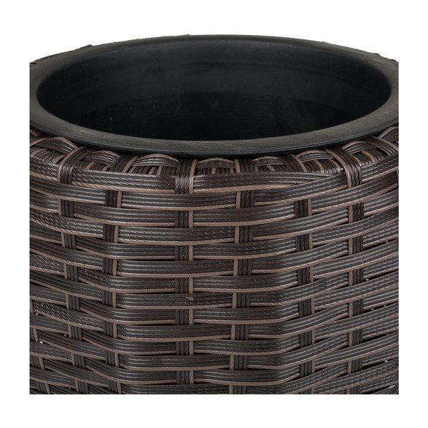 Kvetináč z umelého ratanu Michael, ø 23 cm-image-2