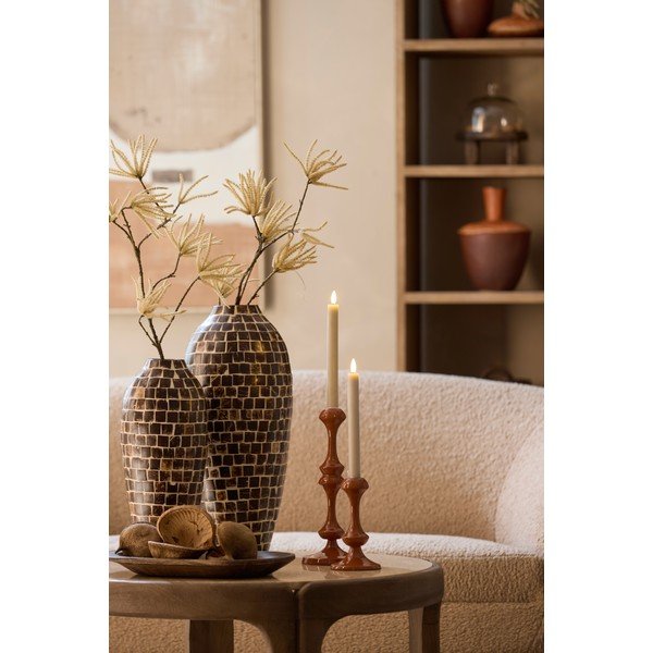 Hnedá bambusová váza (výška  40 cm) Tudela – Light & Living-image-1