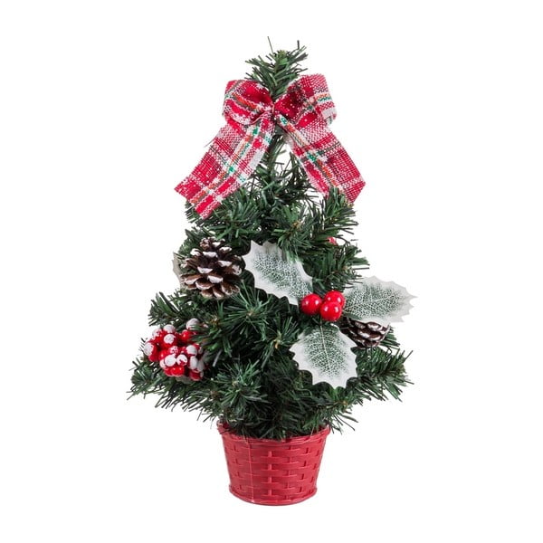 Umelý vianočný stromček výška 30 cm Holly – Casa Selección