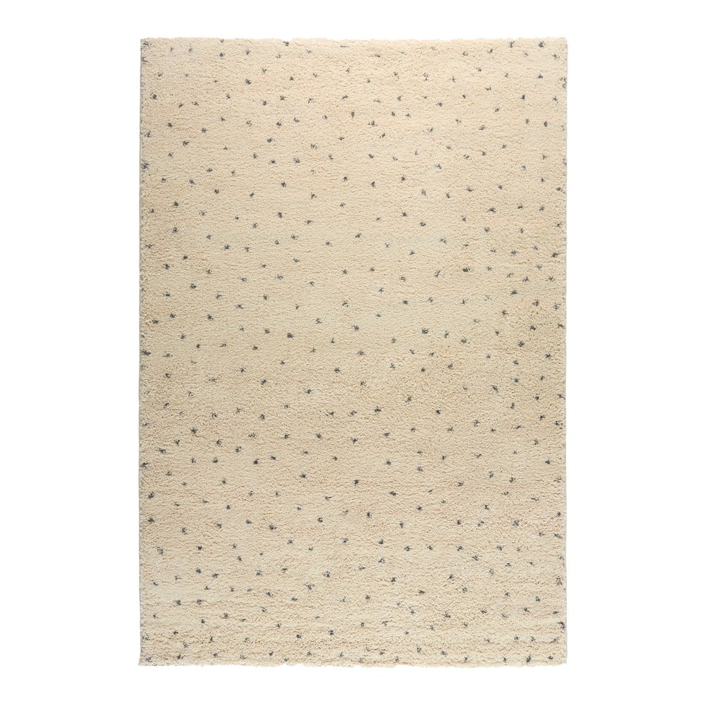 Krémovo-sivý koberec Bonami Selection Dottie, 160 x 230 cm