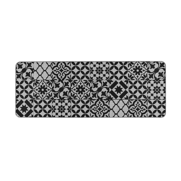 Sivý behúň 45x120 cm Bizancia – douceur d'intérieur-image-1