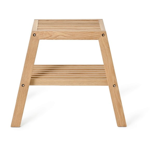 Stolička z dubového dreva Wireworks Slatted Stool-image-2