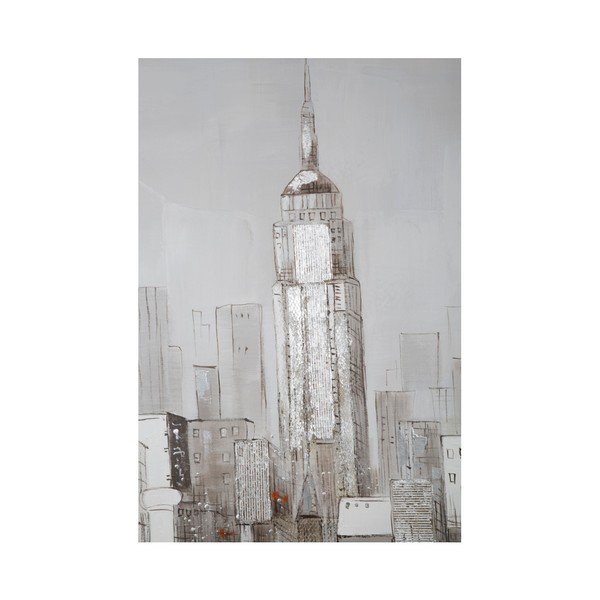 Ručne maľovaný nástenný obraz Mauro Ferretti Dipinto Su Tela Roofs, 90 × 120 cm-image-3