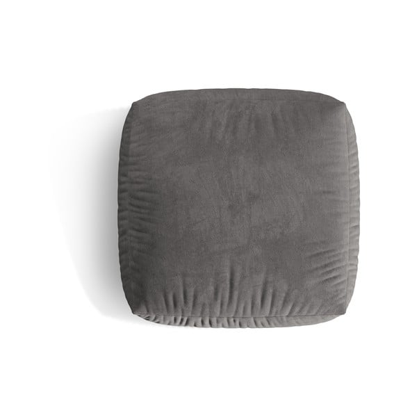 Sivá zamatová modulárna podnožka Martina – Micadoni -image-2