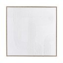 Ručne maľovaný obraz s rámom/na plátne 83x83 cm Texture – Bizzotto