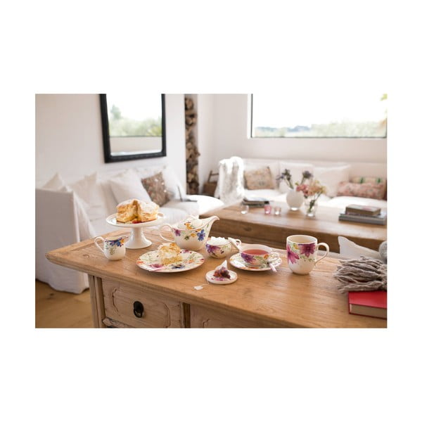 Porcelánový tanierik s motívom kvetín Villeroy & Boch Mariefleur Tea, ⌀ 16 cm-image-2