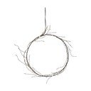 Čierna svetelná dekorácia s vianočným motívom ø 24 cm Nike – Star Trading