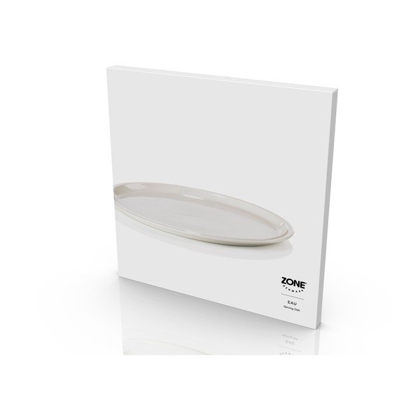 Servírovacia porcelánová tácka ø 32 cm Eau – Zone-image-4