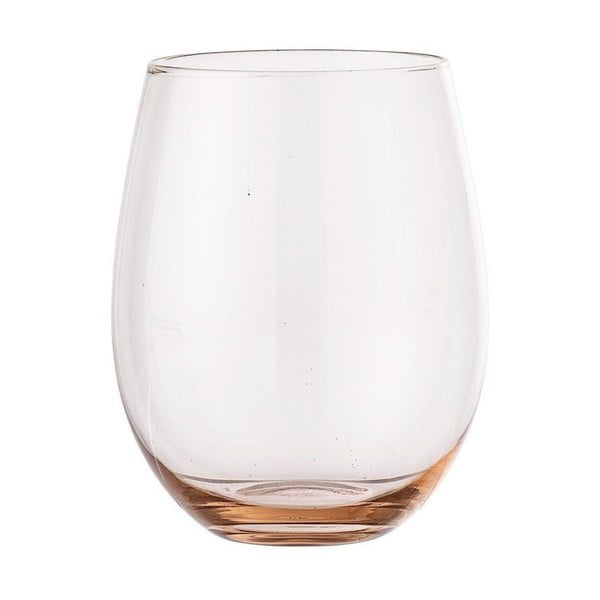 Svetloružová pohár Bloomingville Drinking Glass