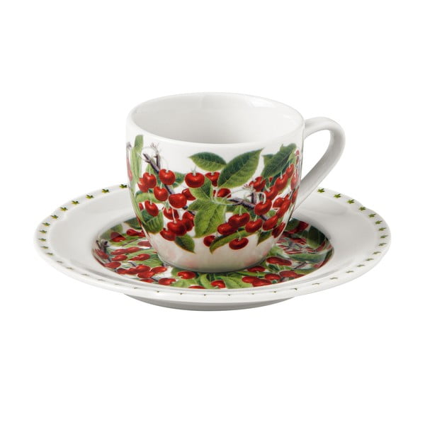 Súprava 4 porcelánových šálok s tanierikmi Brandani Le Primizie-image-4