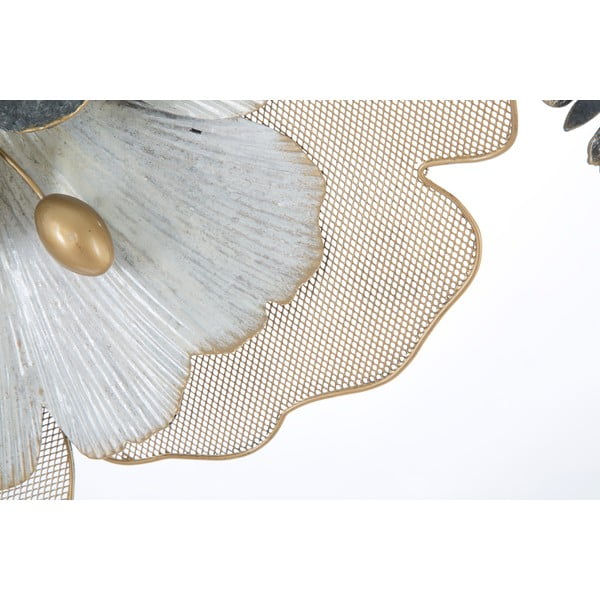 Nástenná kovová dekorácia Mauro Ferretti Flowery, 119 × 60 cm-image-1