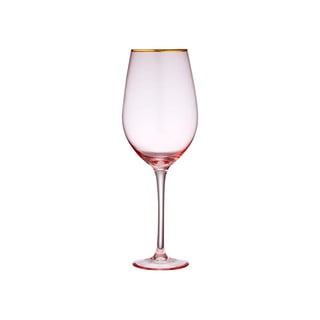 Ružový pohár na víno Ladelle Chloe, 600 ml