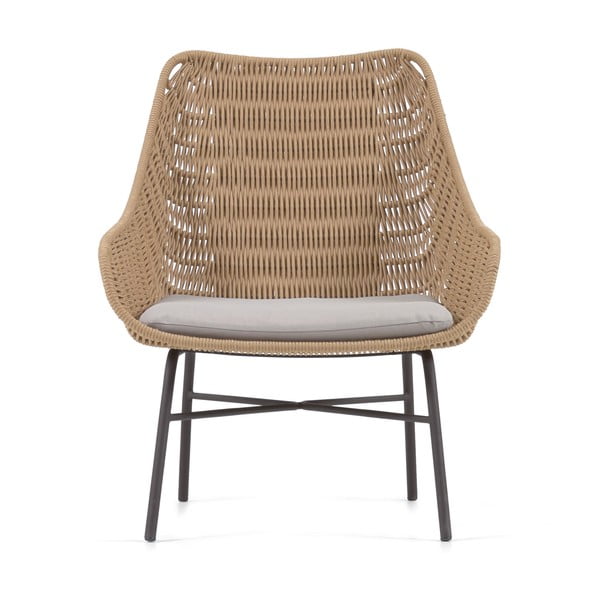 Ručne pletené vonkajšie kreslo Kave Home Abeli-image-2