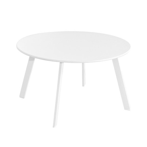 Kovový okrúhly záhradný odkladací stolík ø 70 cm Marzia - LDK Garden