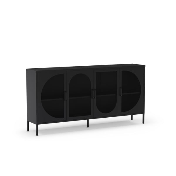 Čierna komoda 160x90 cm Tayra – Marckeric-image-2