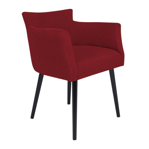 Červená stolička s opierkami Windsor & Co Sofas Gemini