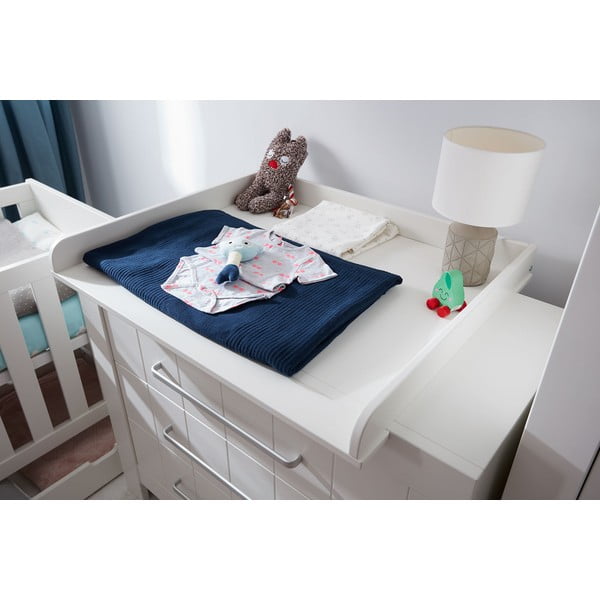 Sivý prebaľovací pult Calmo – Pinio-image-1