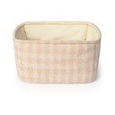 Svetloružový látkový detský kôš na hračky 30x20x20 cm Swan Rose – Lorena Canals