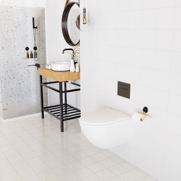 Bambusový samodržiaci držiak na toaletný papier Compactor Bestlock SPA-image-3