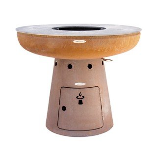 Gril na drevené uhlie ø 102 cm Nero L – Remundi