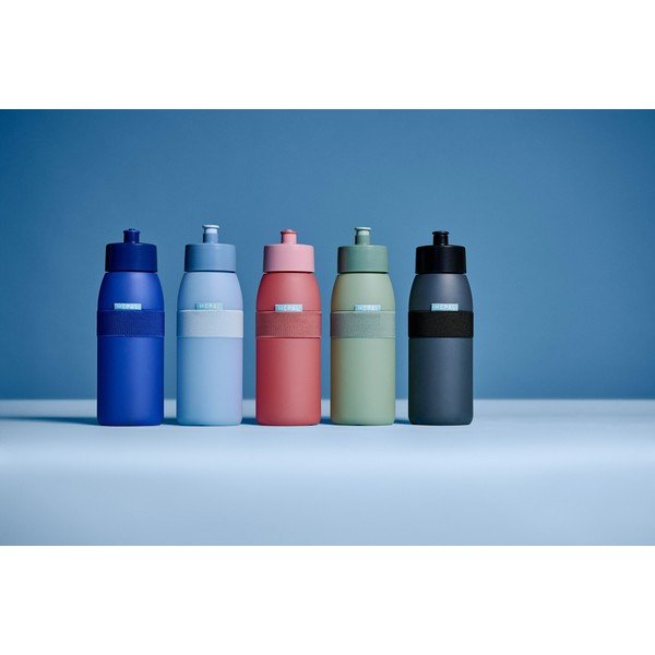 Čierna plastová fľaša 500 ml Ellipse – Mepal-image-1