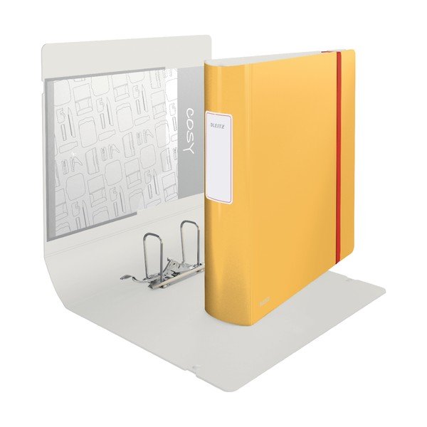 Žltý pákový zaraďovač Leitz Cosy, A4-image-2