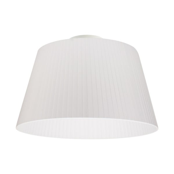Biele stropné svietidlo Bulb Attack Dos Plisado, ⌀ 36 cm
