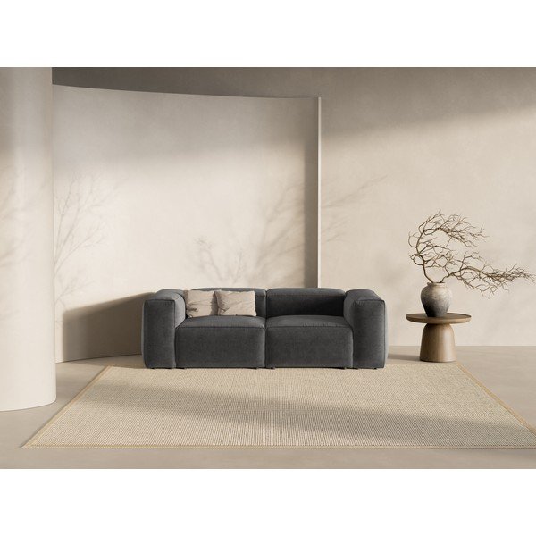 Tmavosivá pohovka 224 cm Bergamo – Cosmopolitan Design-image-1
