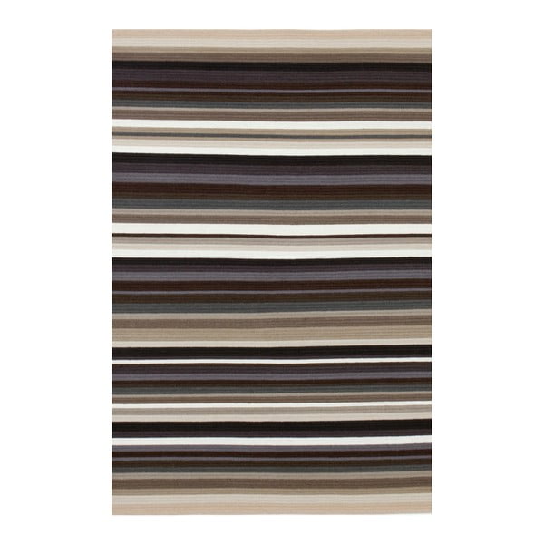 Béžový ručne tkaný vlnený koberec Linie Design Refine, 170 × 240 cm