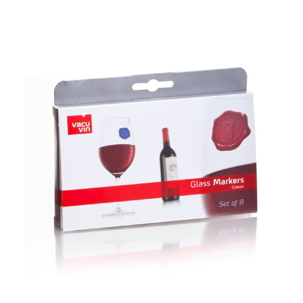 Sada 8 kusov samolepiek na pohár na víno Vacu Vin-image-2