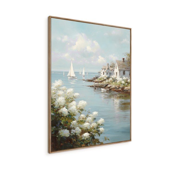 Tlačený obraz s rámom 60x80 cm Quiet Bay – Styler-image-4