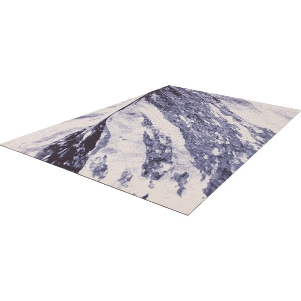 Modrý vlnený koberec 160x240 cm Albo – Agnella-image-4