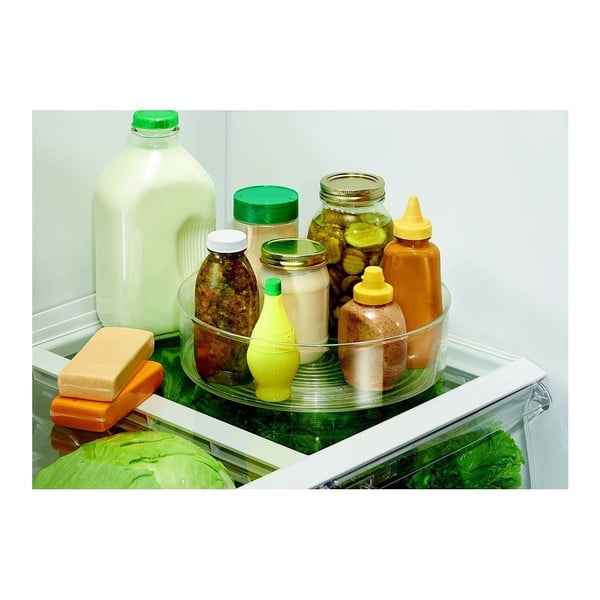 Otočný úložný systém do chladničky iDesign Fridge, ⌀ 29 cm-image-2